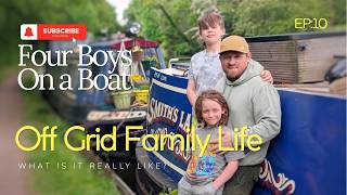 Solo Parenting From on a Narrowboat | Day in the Life