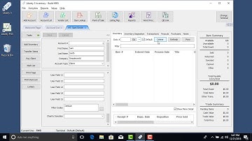 How To Edit A Client Account And Account Field Definitions In The Liberty 5 Consignment Software