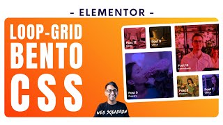 Bento Loop Grid with CSS and ACF Overlay  Elementor Wordpress Tutorial