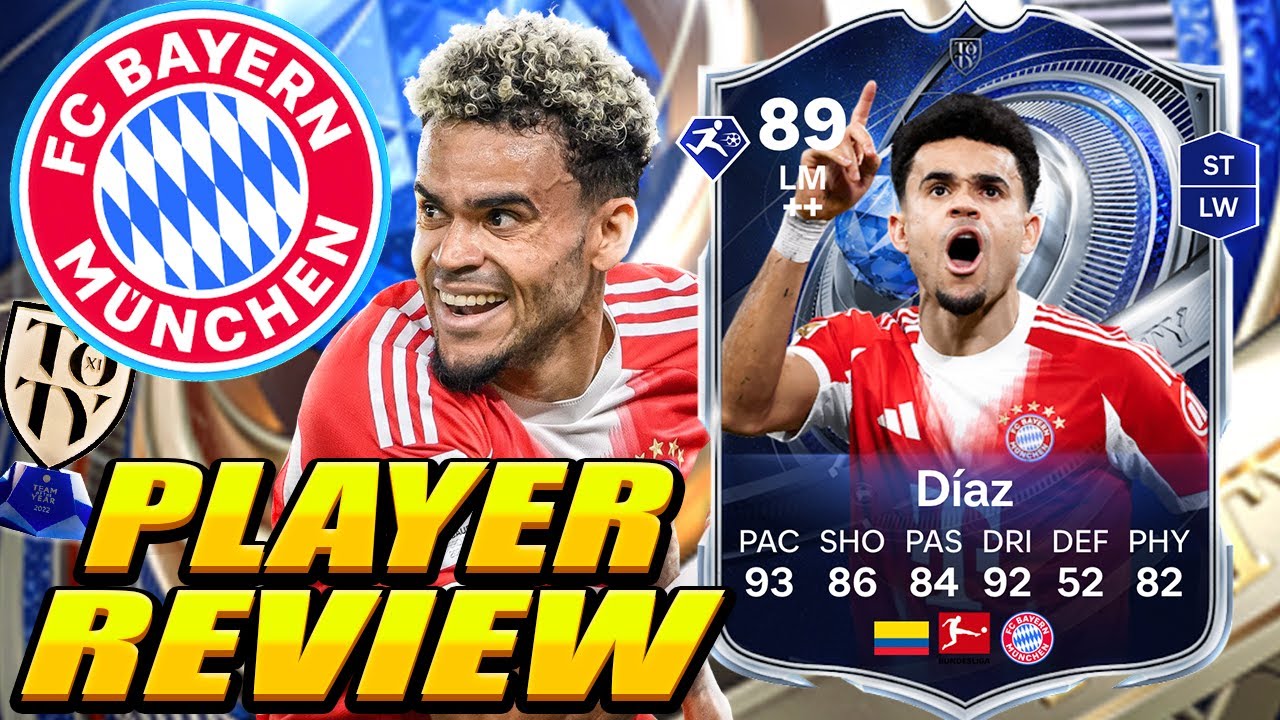 He COOKS DEFENDERS NONSTOP… ⚡🔥 89 TOTY Luis Díaz SBC Review! 89 Luis Díaz Team of the Year Review!