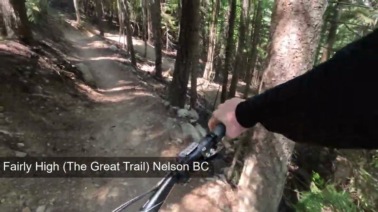 Mountain Biking Fairly High (The Great Trail)