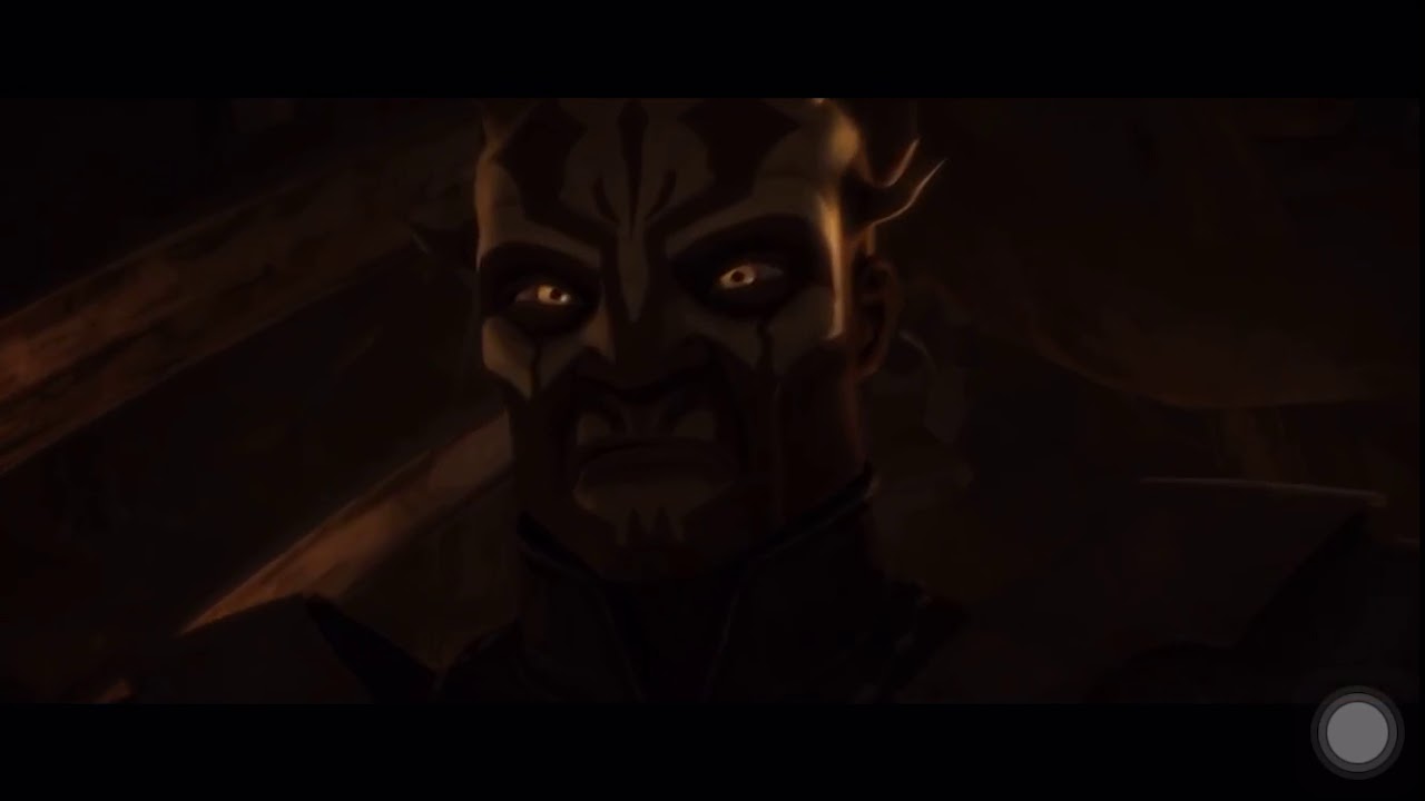 Darth Maul's return in Star Wars The Clone Wars Season 4 Episode 21