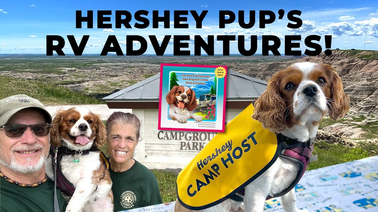 Camp Hosts Turn Their Dog's RV Adventures into A Book!