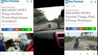 Viral | Cewe Bugil Berkendara Di jalan Raya Kubu Raya | Pontianak