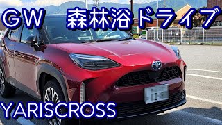 ヤリスクロス森林浴ドライブ  埼玉、静岡往復　ＧＷは渋滞？スムーズ？山越え燃費計測