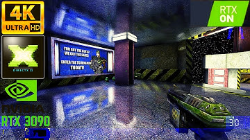 Unreal Tournament 99 Ray Tracing on an NVIDIA RTX 3090 ~ ReShade RTGI 4K 60FPS DirectX11