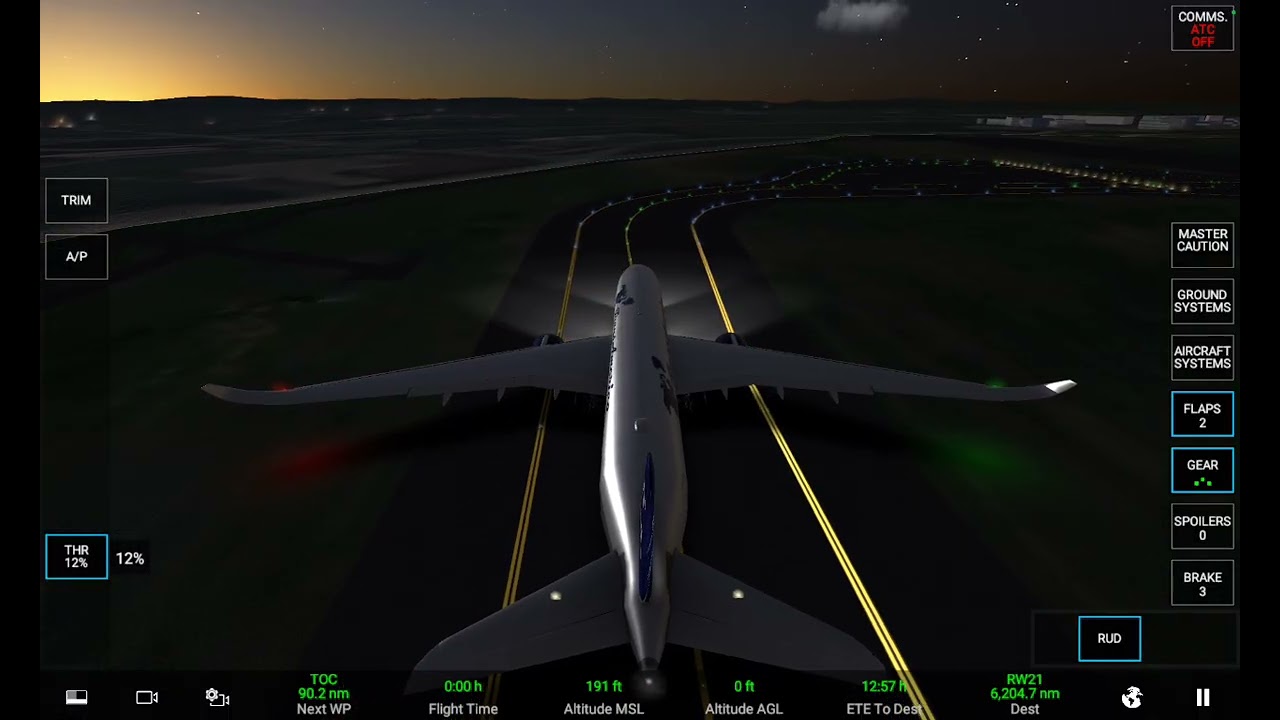 Bangor Maine (KBGR) to Wuxi Jiangsu China (ZSWX) [A359] [TVA] [Trans America] 