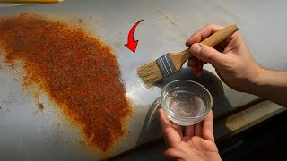 Like A Miracle! Homemade Rust Removal Gel With Just 2 Ingredients!