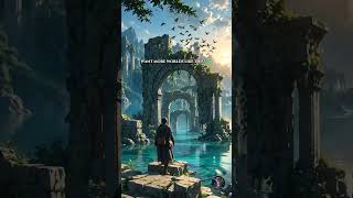 Ancient Lake Ruins 🌊 Relaxing Medieval Music for Focus & Calm #shorts