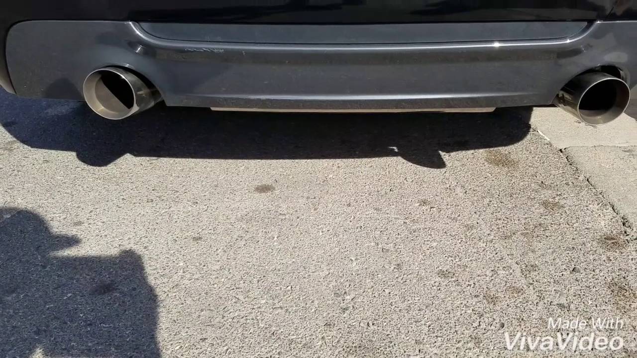 E92 Bmw 335 n55 vrsf exhaust vrsf catless downpipe YouTube