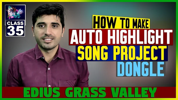 How To Make Auto Highlight Project For Edius | Class 35 | KOKA HIGHLIGHT SONG | Film Editing School