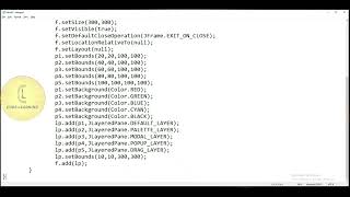 Famous Java | Swing class 'JLayeredPane' | CodeLearning Net Worth