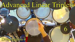 Advanced Linear Triplets 4 Pattern 6