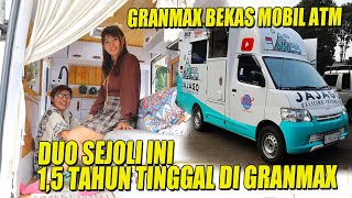 GRANMAX BEKAS ATM JADI RUMAH,  SUDAH 1,5 TAHUN MENGEMBARA