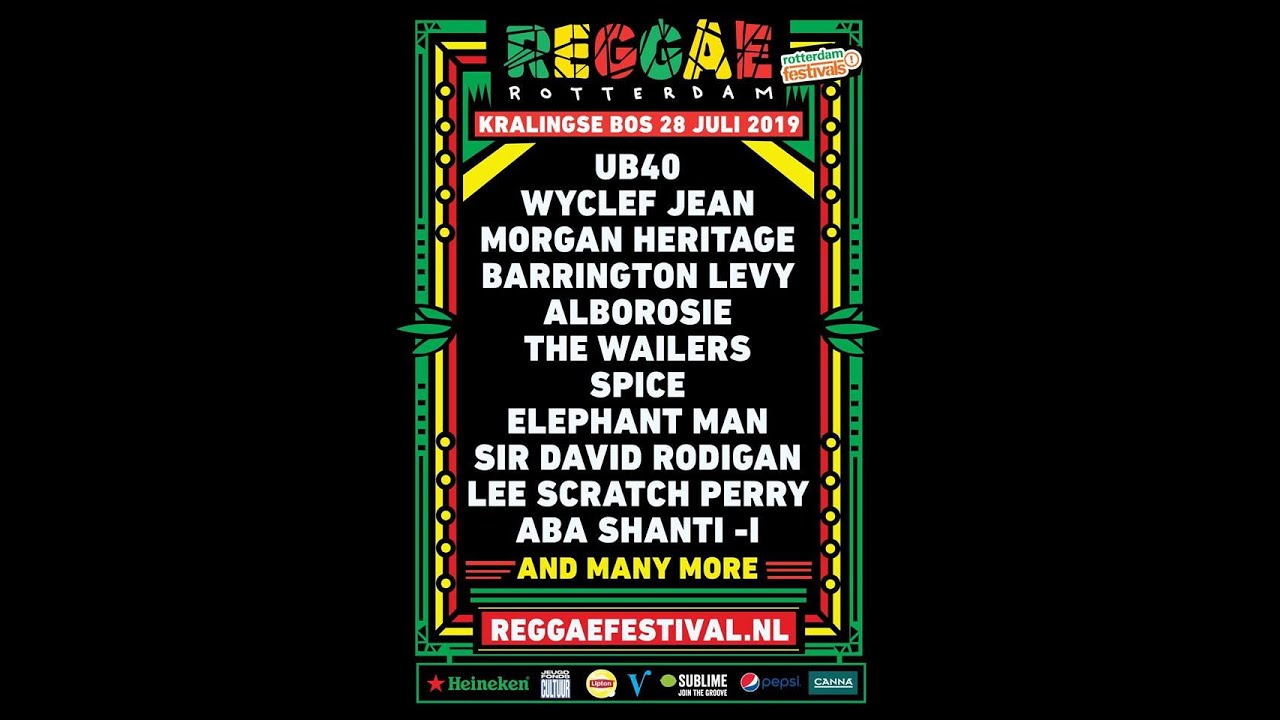 Barrington Levy Here I Come Reggae Rotterdam Festival 2019 YouTube