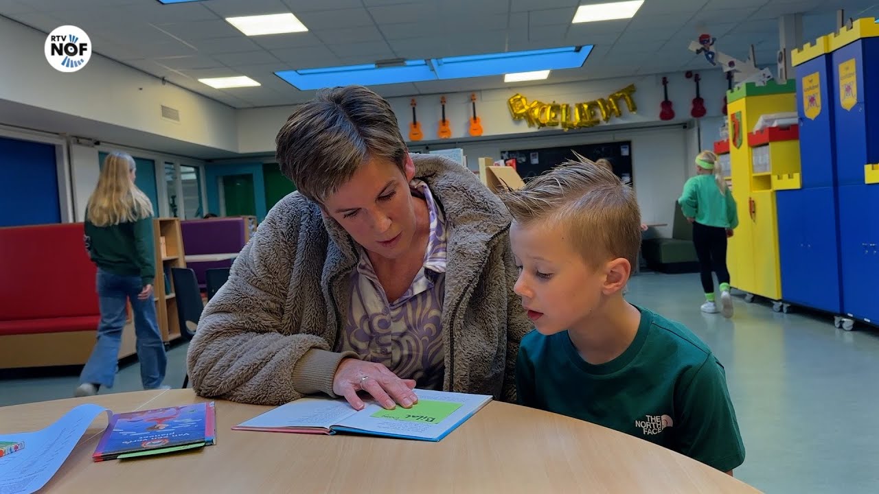OBS de Mienskip trapt Kinderboekenweek af met avontuur: "Lezen is beter dan Gamen"