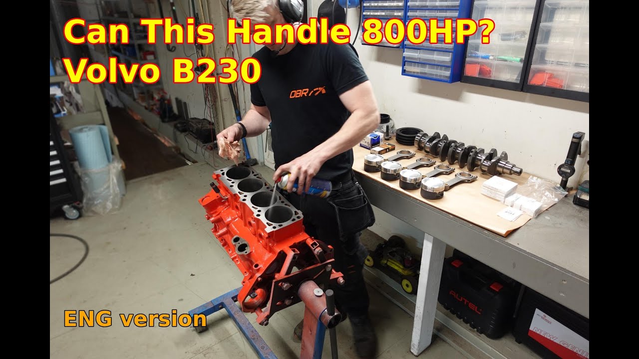 800hp Volvo 16v B230 Build. English version EP 1