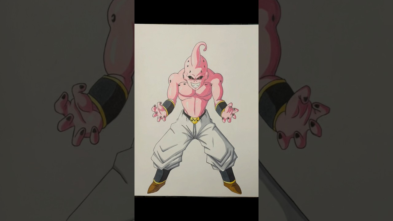 Drawing Kid Buu (how to draw)                 