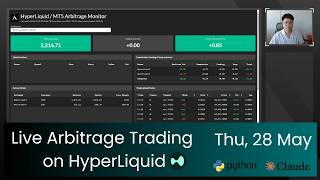 Live Arbitrage Trading on HyperLiquid - 28 May 2026