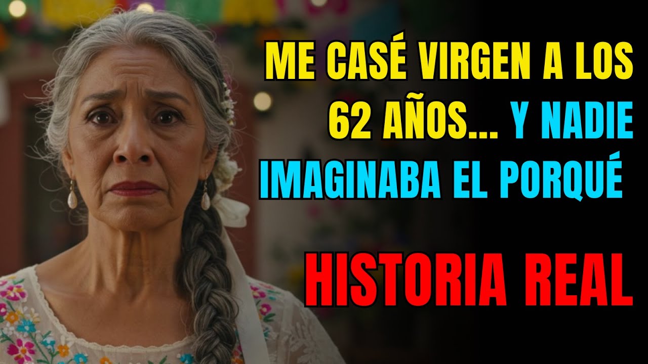 ME CASÉ VIRGEN A LOS 62 AÑOS... Y NADIE IMAGINABA EL PORQUÉ 👵💔 LA HISTORIA REAL DE ESTA ABUELA
