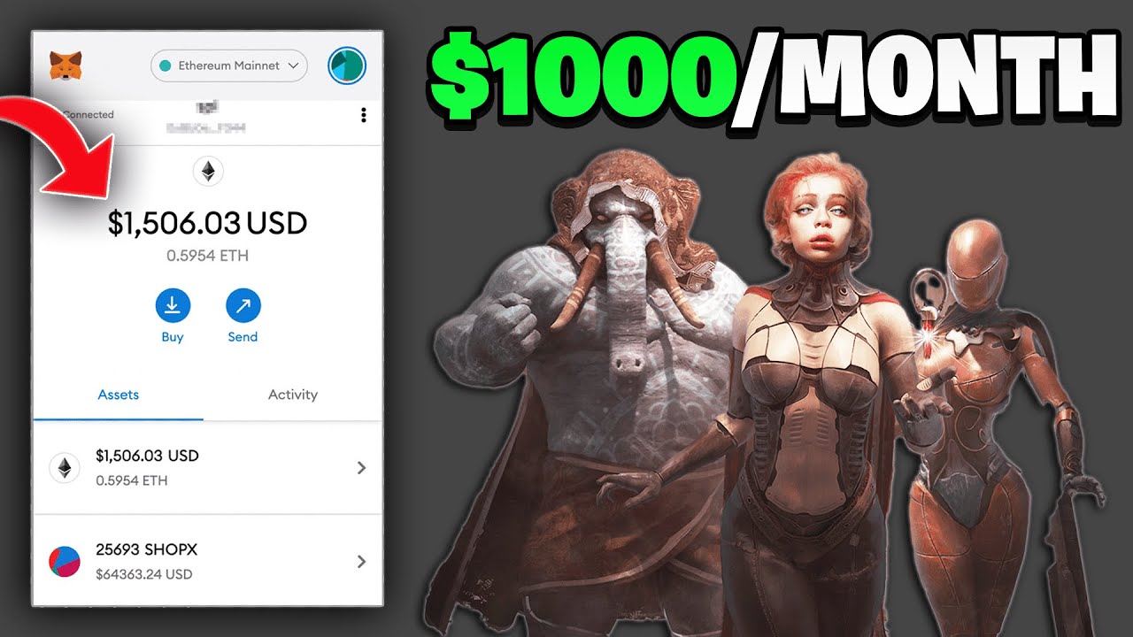 3 PLAY TO EARN CRYPTO GAMES TO MAKE $1000/MONTH 🚀💎 (MAKE HUGE GAINS ...