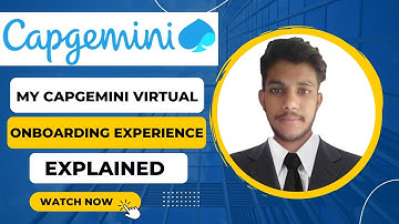 MY CAPGEMINI VIRTUAL ONBOARDING EXPERIENCE | VIRTUAL ONBOARDING  Process | Pre | Post.