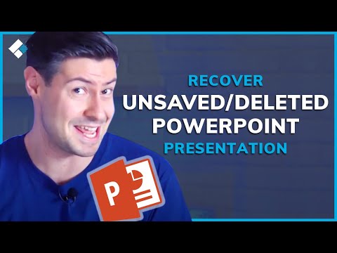 Video: How To Restore A Presentation