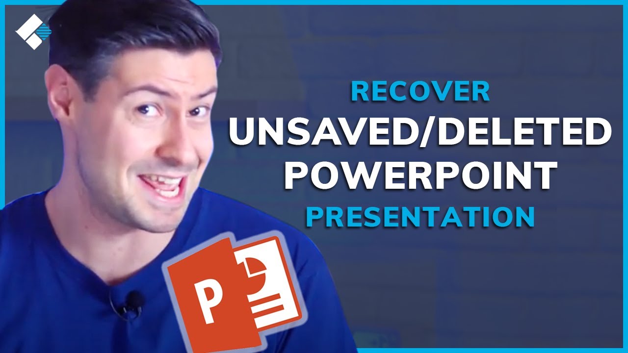 how to recover a powerpoint presentation that wasn't saved