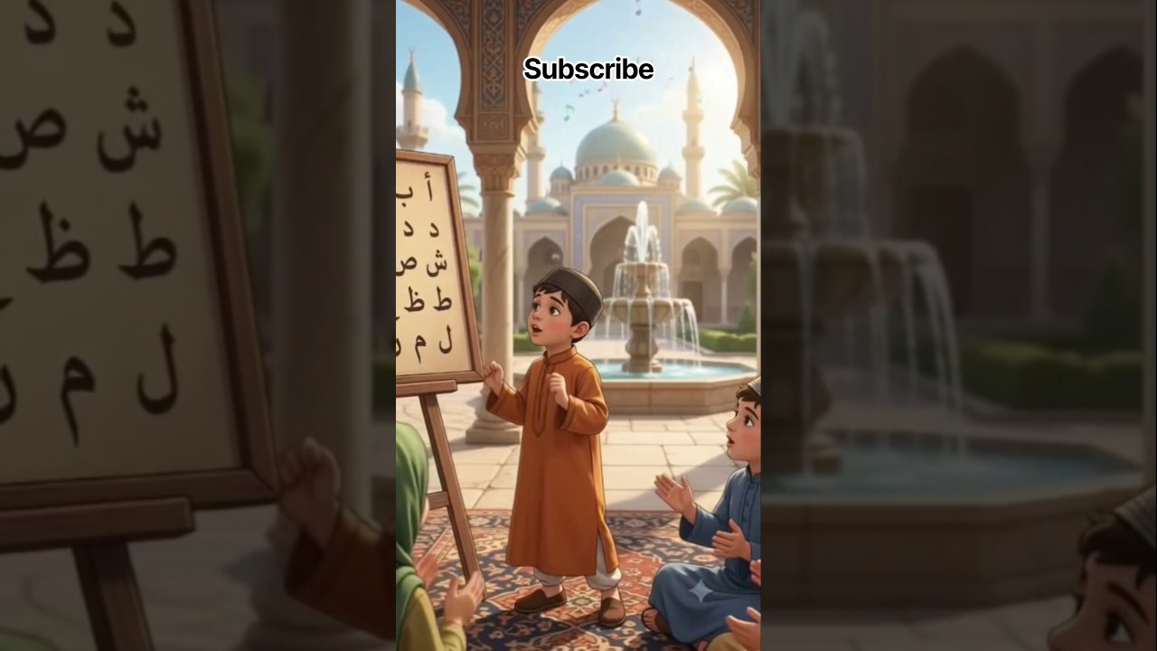 ✨Alif Baa Taa Saa 💚 Arabic Alphabet Song for Muslim Kids Learn & Sing!#Shorts#viral #IslamicLearning