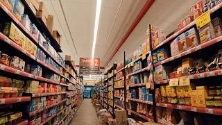Shopping at Key Food in Brooklyn New York