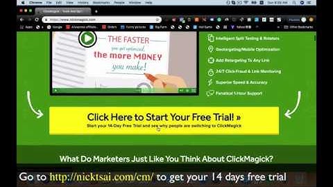 How to track the conversion rate of your Clickfunnels with Clickmagick