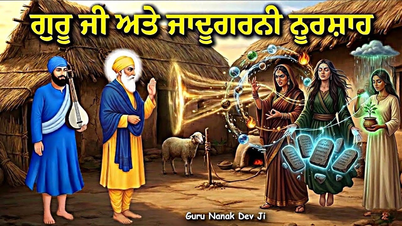 ਗੁਰੂ ਜੀ ਅਤੇ ਜਾਦੂਗਰਨੀਆਂ ਦੀ ਰਾਣੀ | Guru Nanak Dev Ji Sakhi | Guru Nanak Dev Ji | Remix Katha