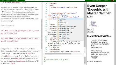 Applied Accessibility Use tabindex to Specify the Order of Keyboard Focus for Several Elements free