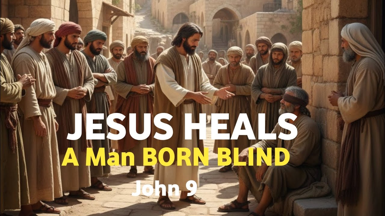 Jesus Heals a Man Born Blind | Powerful Miracle of Faith (John 9)