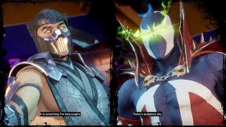 Celebrity Sub-Zero v Spawn - Dialogues - Mortal Kombat 11 Profile