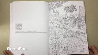 Flip Through Charming London Coloring Book Coloring Europe series by Il-Sun Lee