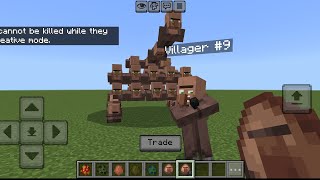 New Villager Number 9 meets a Tank Villager Mod in Minecraft PE  screenshot 2