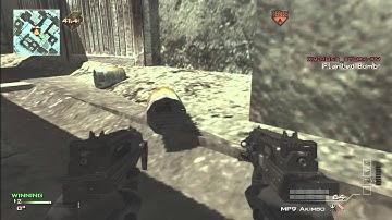 MW3- My first ninja defuse! (Dawn Nike)