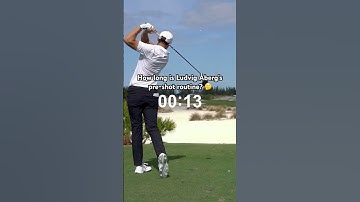 How long is YOUR pre-shot routine? 🤔