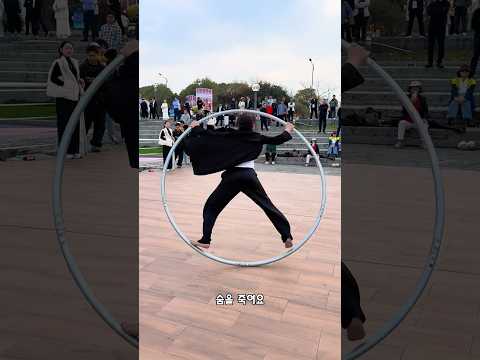 완벽하게 공연을 해낸 여자