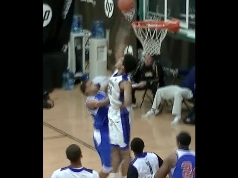 Isaiah Wilkins Back To Back Swats @ AAU Super Showcase