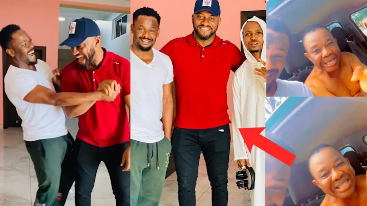 Zubby Michael, Chiwetalu Agu & Yul Edochie Turn A Movie Location Into Comedy Zone😂🤣