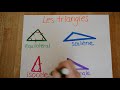 Mathmatique  les triangles et leurs caractristiques