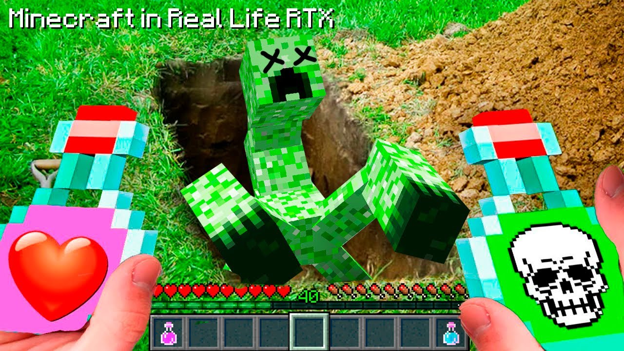 Real Life Creepers Terrify In Minecraft: The Last Minecart - Game Informer