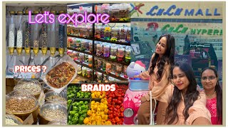 Let’s explore Lulu mall Hyderabad 🤩|| international brand ,prices ✨|| hypermarket || Sonys diary