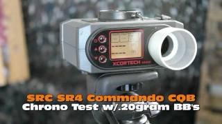 Chrono Test - SRC CompSpec SR4 Commando CQB AEG Rifle Net Worth