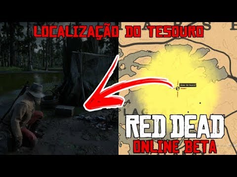 Red Dead Online  Localização do Tesouro 