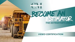 WANT TO BE A CONSTRUCTION ESTIMATOR |  CONSTRUCTION MANAGEMENT ONLINE VIDEO CERTIFICATION screenshot 4