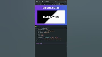 Dynamic Text Color with Mix Blend Mode