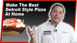 Detroit Style Pizza Recipe - Make the Best Detroit Style Pizza at Home
